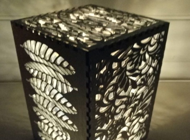 La lampe ajourée